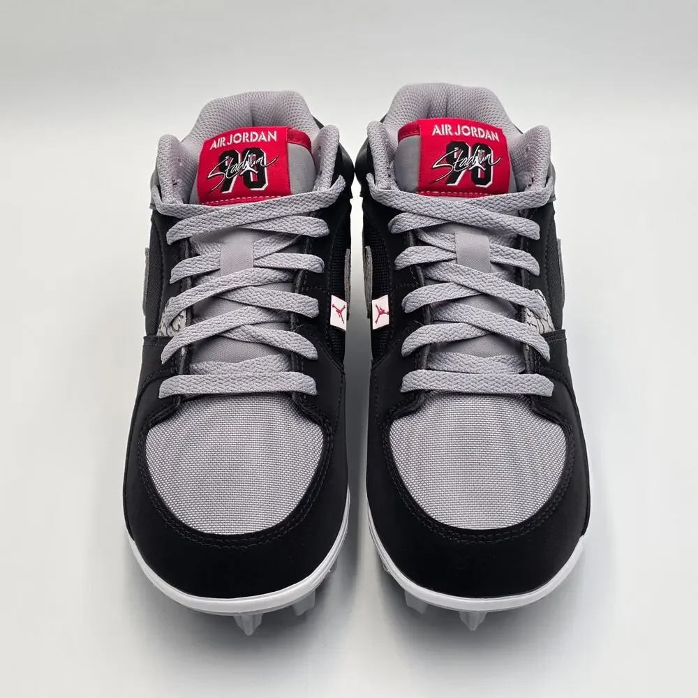Jordan Stadium 90 Low TD Men's Sz 7.5 Football Cleats HQ0210-060 Black Cement